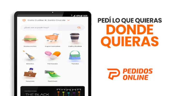 Pedidos Online Delivery y Más android App screenshot 0